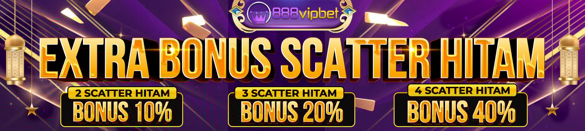 EXTRA BONUS SCATTER HITAM